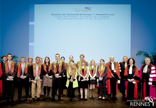 Docteurs 2012 - cérémonie de remise des diplômes